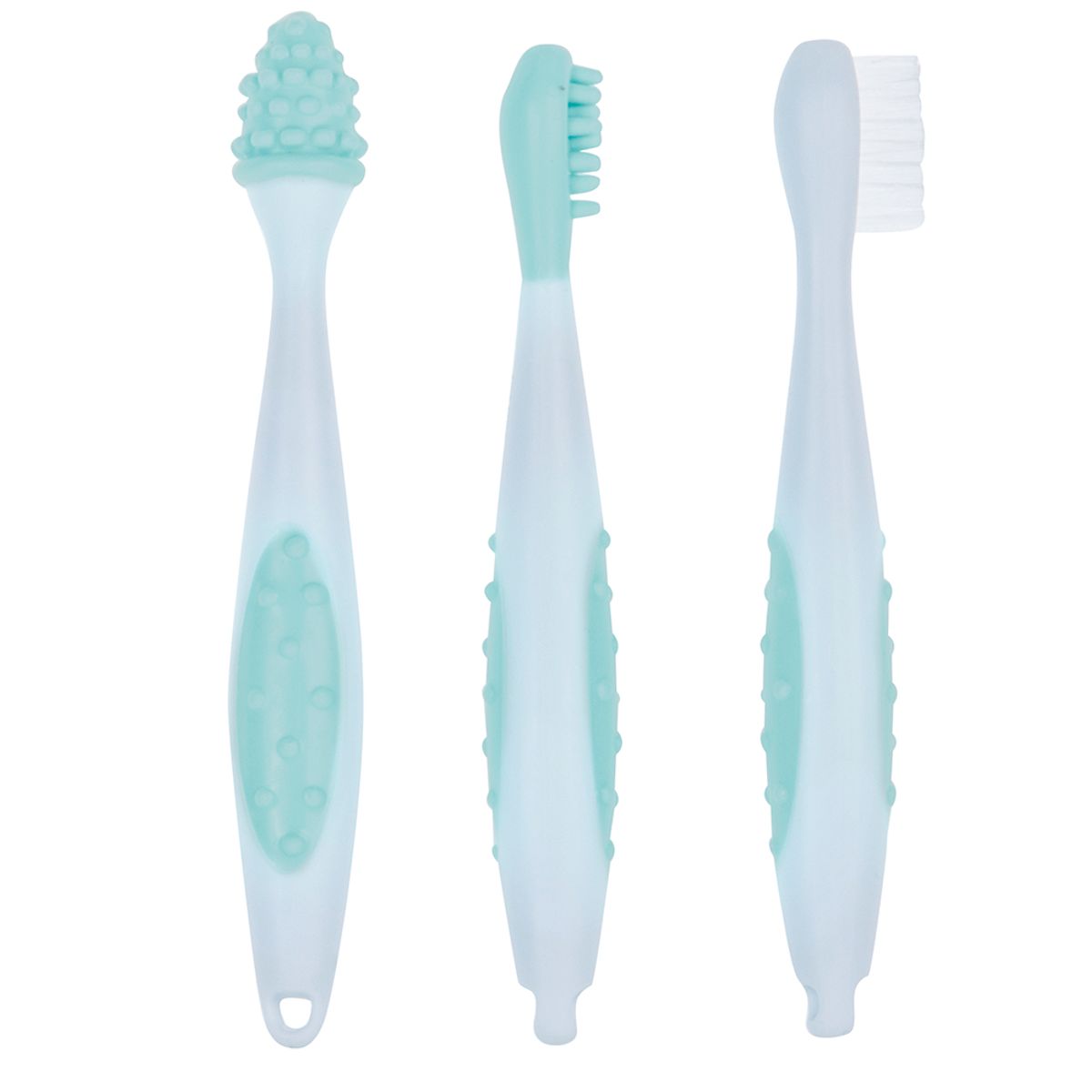 BEBE CONFORT - Set De 3 Cepillos De Dientes Bebé Confort