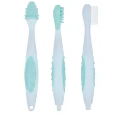 BEBE CONFORT - Set De 3 Cepillos De Dientes Bebé Confort