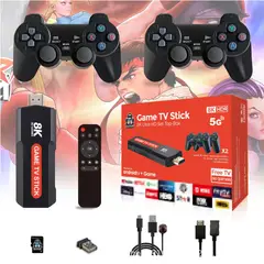 PUREPOWER - X2 plus 4k retro 64G Game stick videojuego doméstico de alta definición