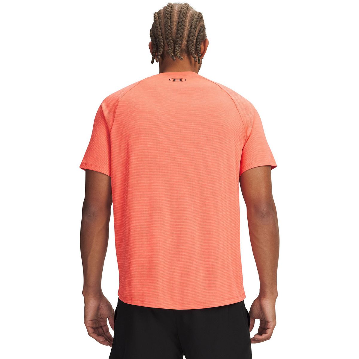 UNDER ARMOUR - Polera M/C Hombre Tech Textured Rojo UNDER ARMOUR