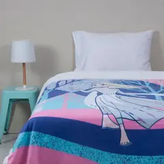 MASHINI - FRAZADA POLAR SHERPA 1.5PL FROZEN ELSA