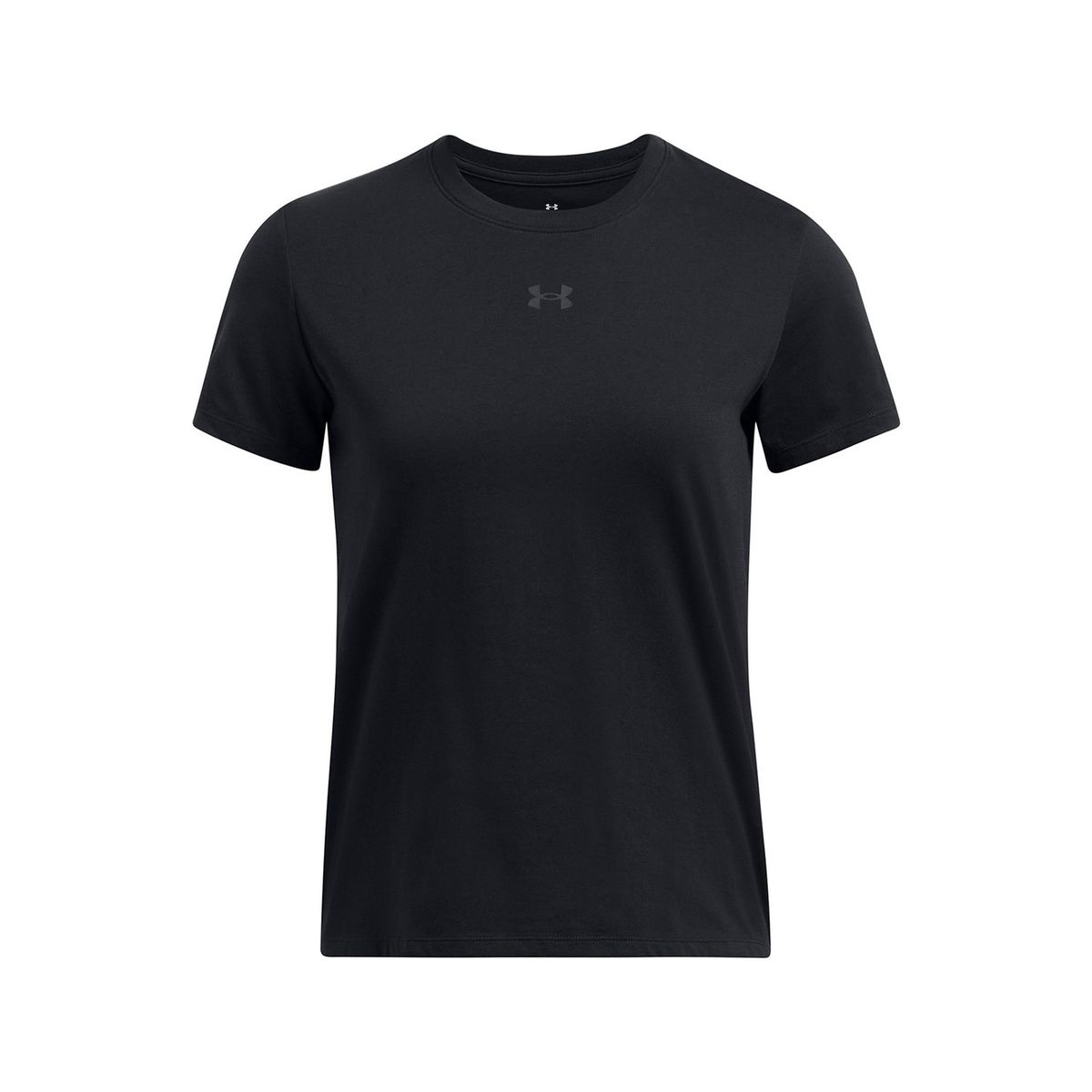 UNDER ARMOUR - Polera M/C Mujer Simple Branded Negro UNDER ARMOUR