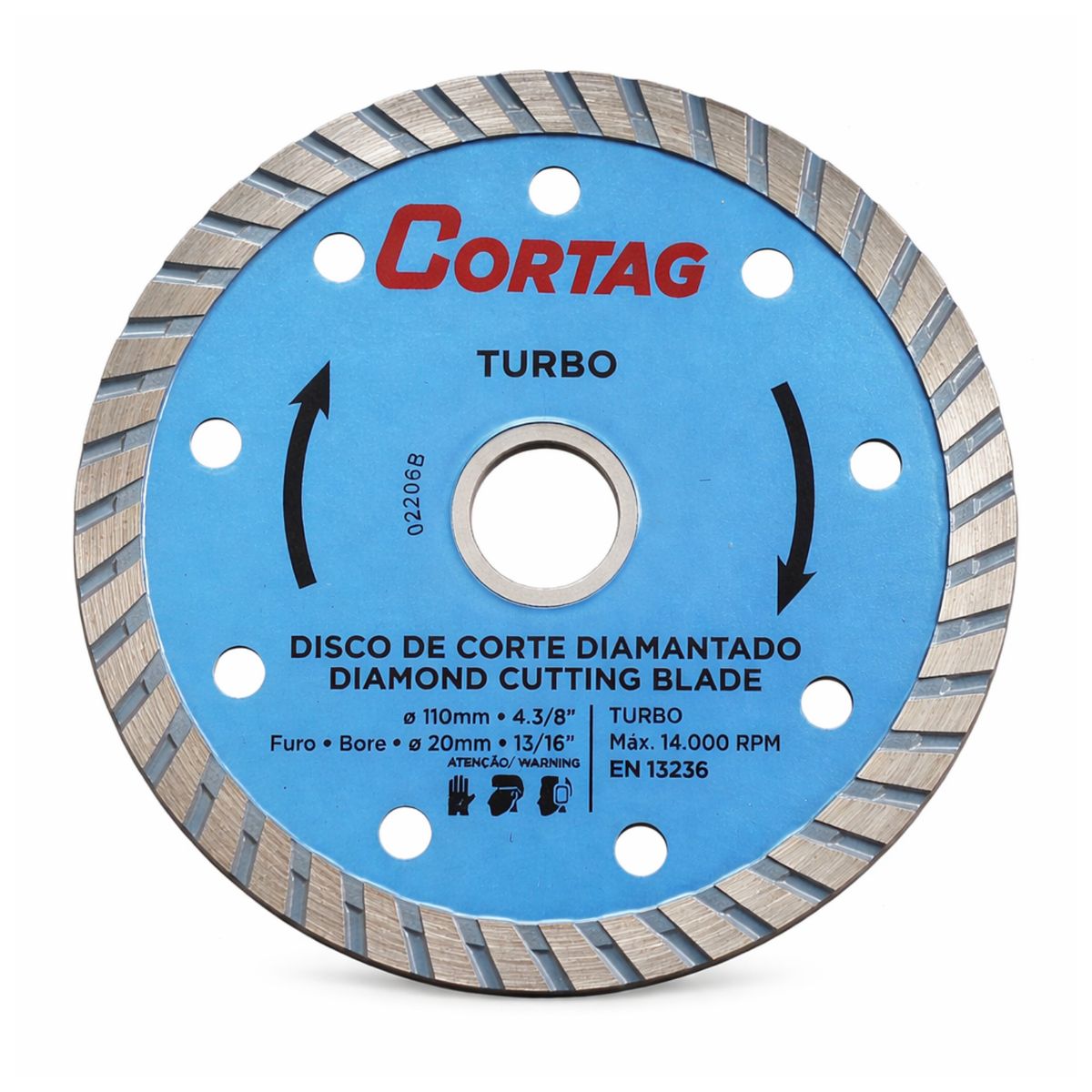 CORTAG - DISCO COR. TURBO 110mm