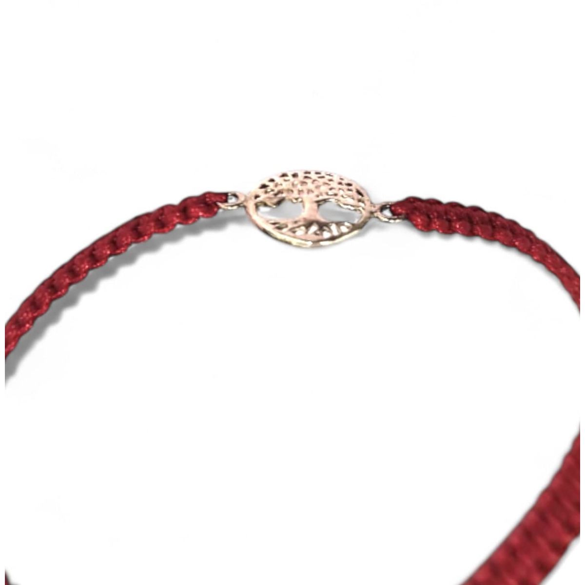 GOIA - Pulsera amuleto árbol de la vida roja