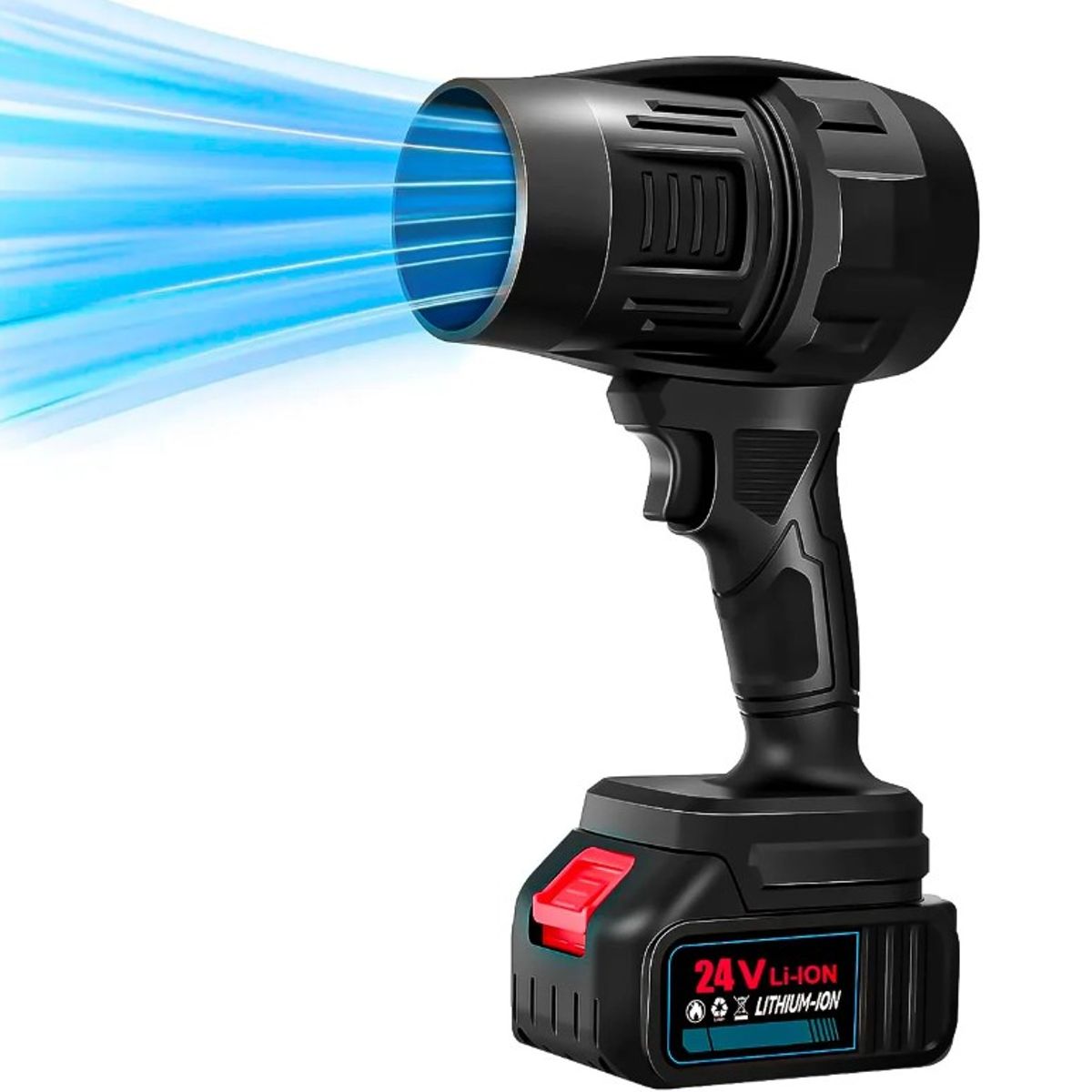 GENERICO - Soplador De Hojas Eléctrico Inalámbrico 1050w Batería 1
