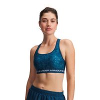 Peto UA Mid Crossback Printed Azul Mujer