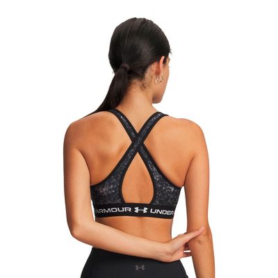 Imagen 2 del producto Peto UA Mid Crossback Printed Negro Mujer