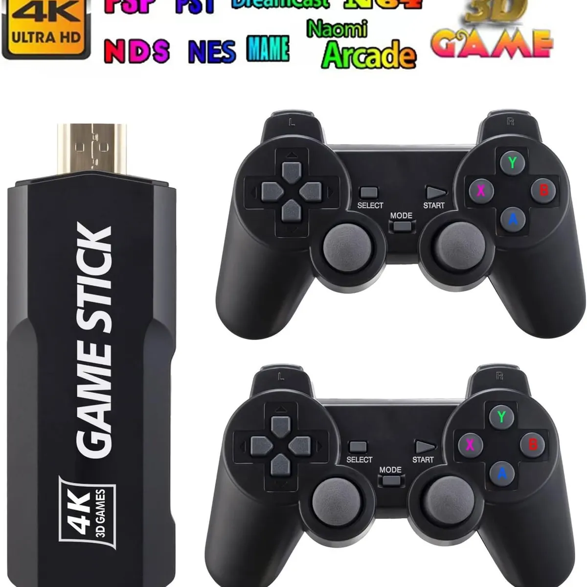 PUREPOWER - X2 plus 4k retro Game stick videojuego doméstico de alta definición