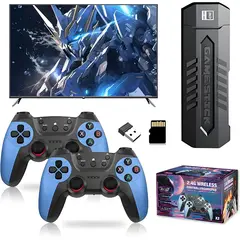 PUREPOWER - X2 Blue 4k retro Game stick videojuego doméstico de alta definición