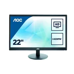 AOC - Monitor E2270SWHN 21.5" Full HD HDMI VGA 5ms
