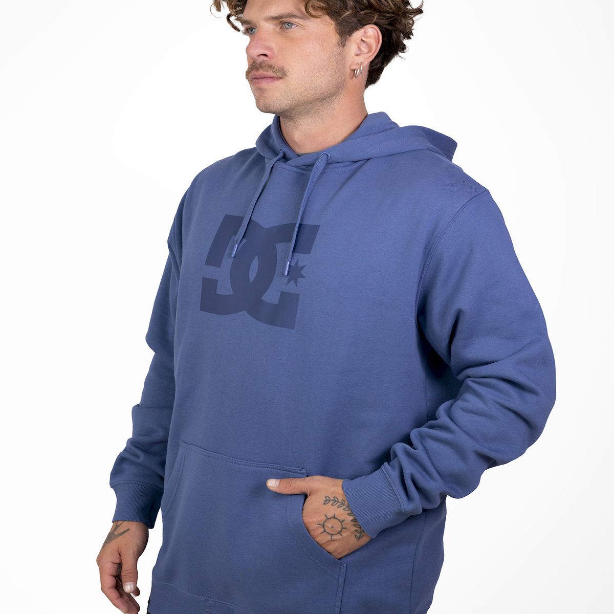 DC SHOES - Poleron Hombre Star Ph M Otlr Azul DC