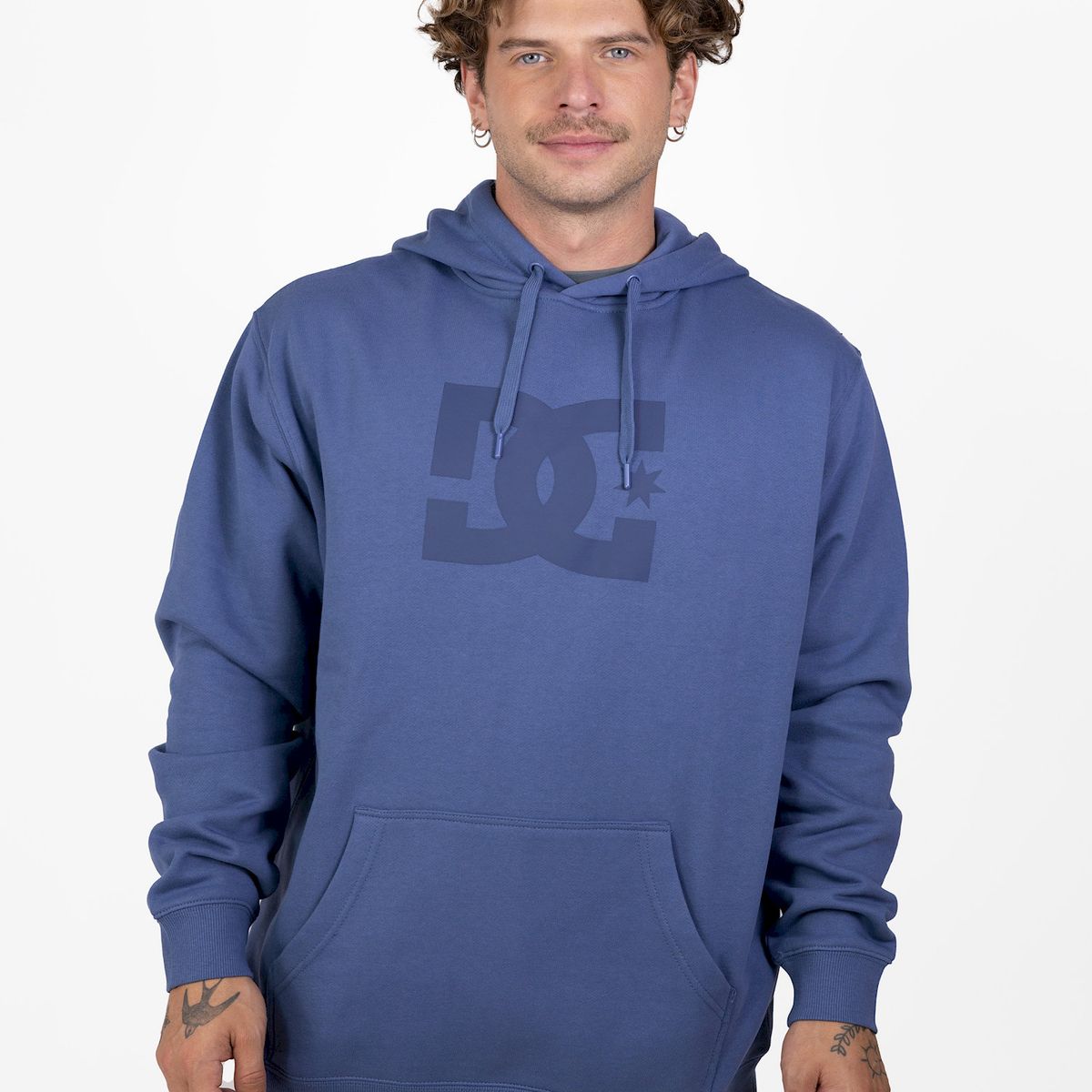 DC SHOES - Poleron Hombre Star Ph M Otlr Azul DC