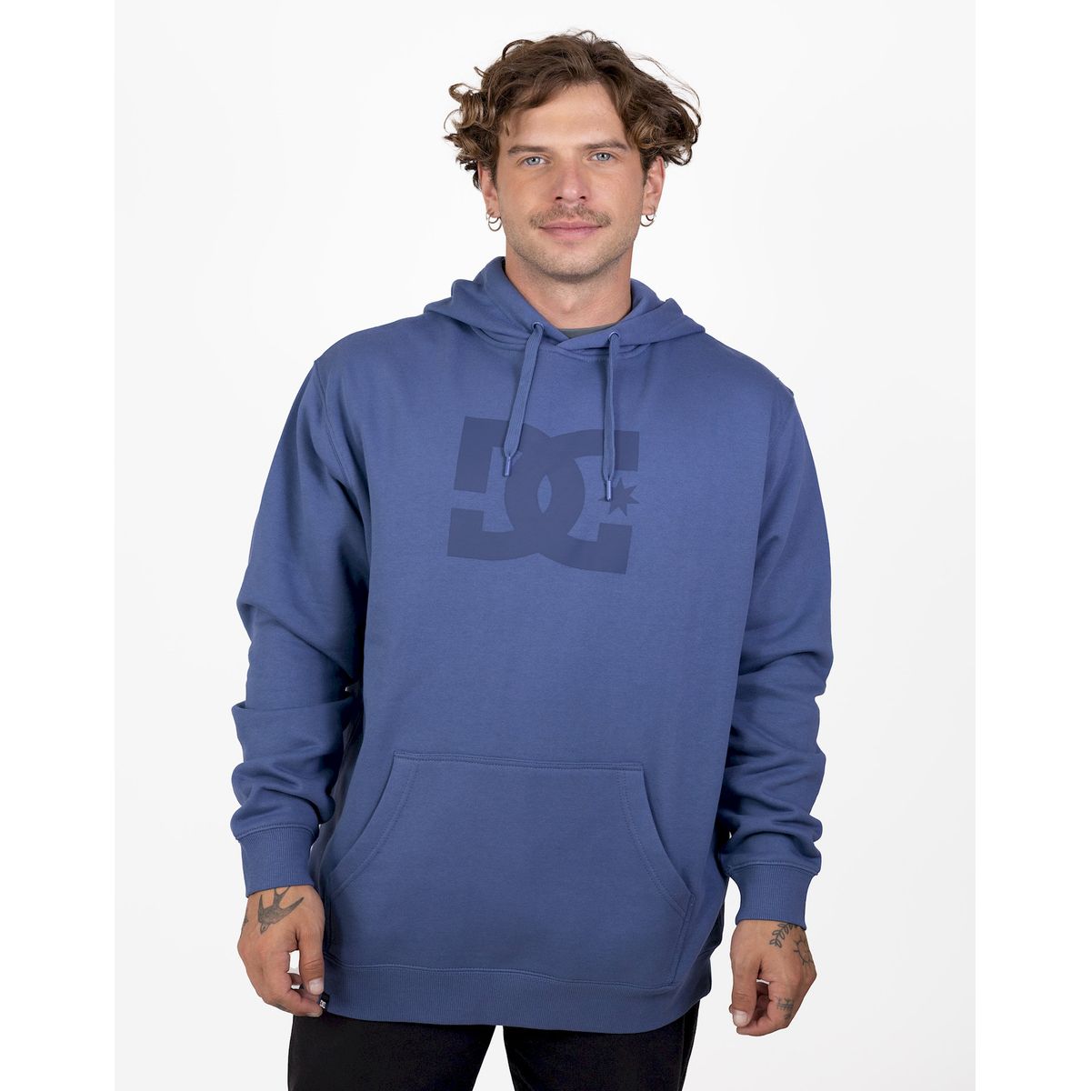 DC SHOES - Poleron Hombre Star Ph M Otlr Azul DC
