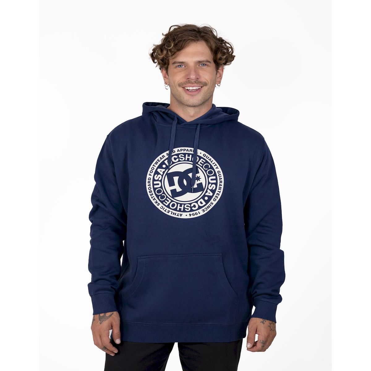 DC SHOES - Poleron Hombre DC Circle Star Ph Azul