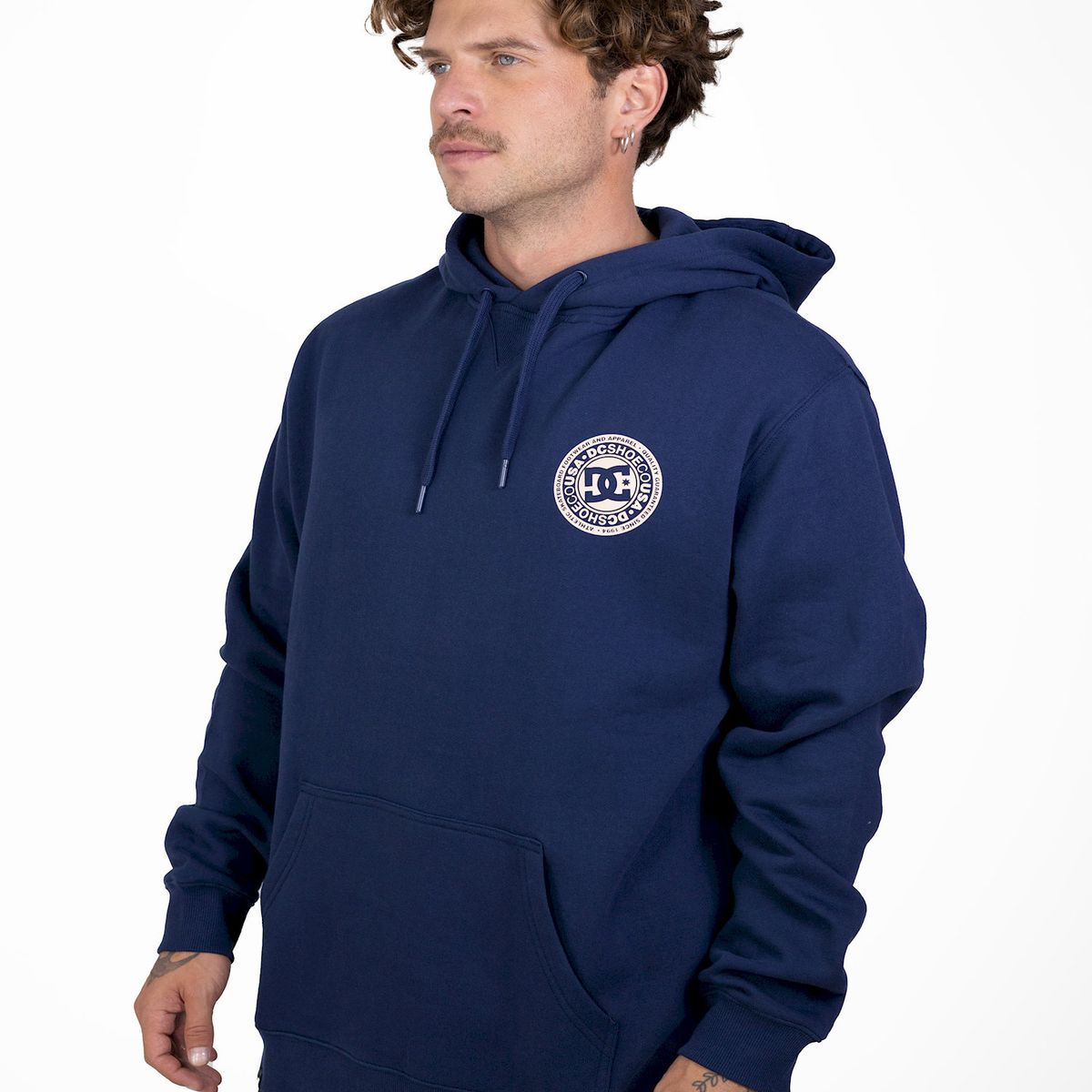 DC SHOES - Poleron Hombre Rebel Ph Azul DC