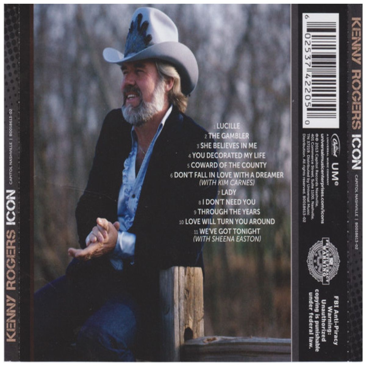HITWAY MUSIC - KENNY ROGERS - ICON THE BEST OF - CD