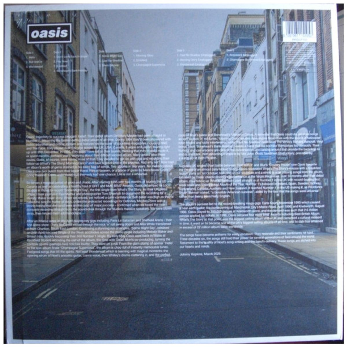 HITWAY MUSIC - OASIS - WHATS THE STORY MORNING GLORY DELUXE REMASTERED EDITION 3LP - VINILO
