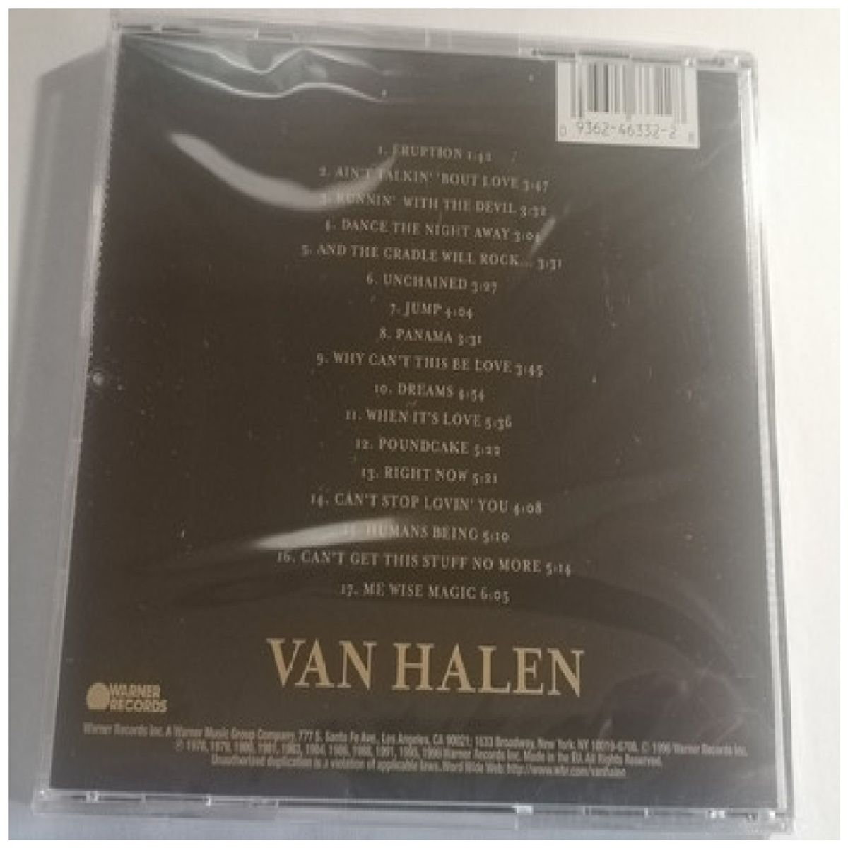 HITWAY MUSIC - VAN HALEN - BEST OF VOLUME 1 - CD