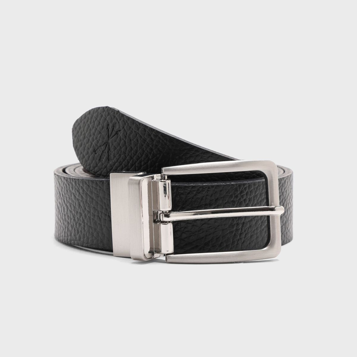 ARROW - Cinturón Cuero Texturado Negro Arrow ARROW