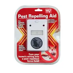 GENERICO - Repelente Ratones Ultrasonido Ahuyenta Ratas Plagas Insectos