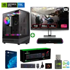INTEL - Pc Gamer i5-12400F - 32GB - RTX 5060 - 2TB (Parlante + Monitor 24") COC-B
