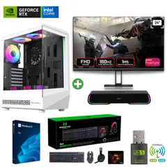AMD CORP - Pc Gamer Intel i5-12400F - 16GB - RTX 5060 - 1TB (Parlante + Monitor 24") COC-W