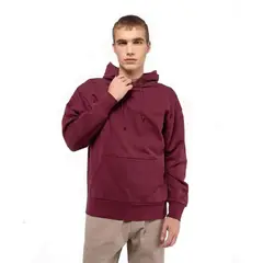 CONVERSE - Polerón Hoodie Oversized Cons Hombre Burdeo