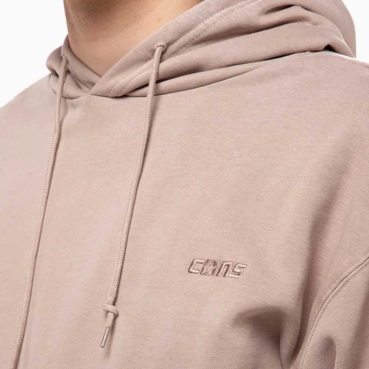 CONVERSE - Polerón Hoodie Cons Hombre Converse Beige