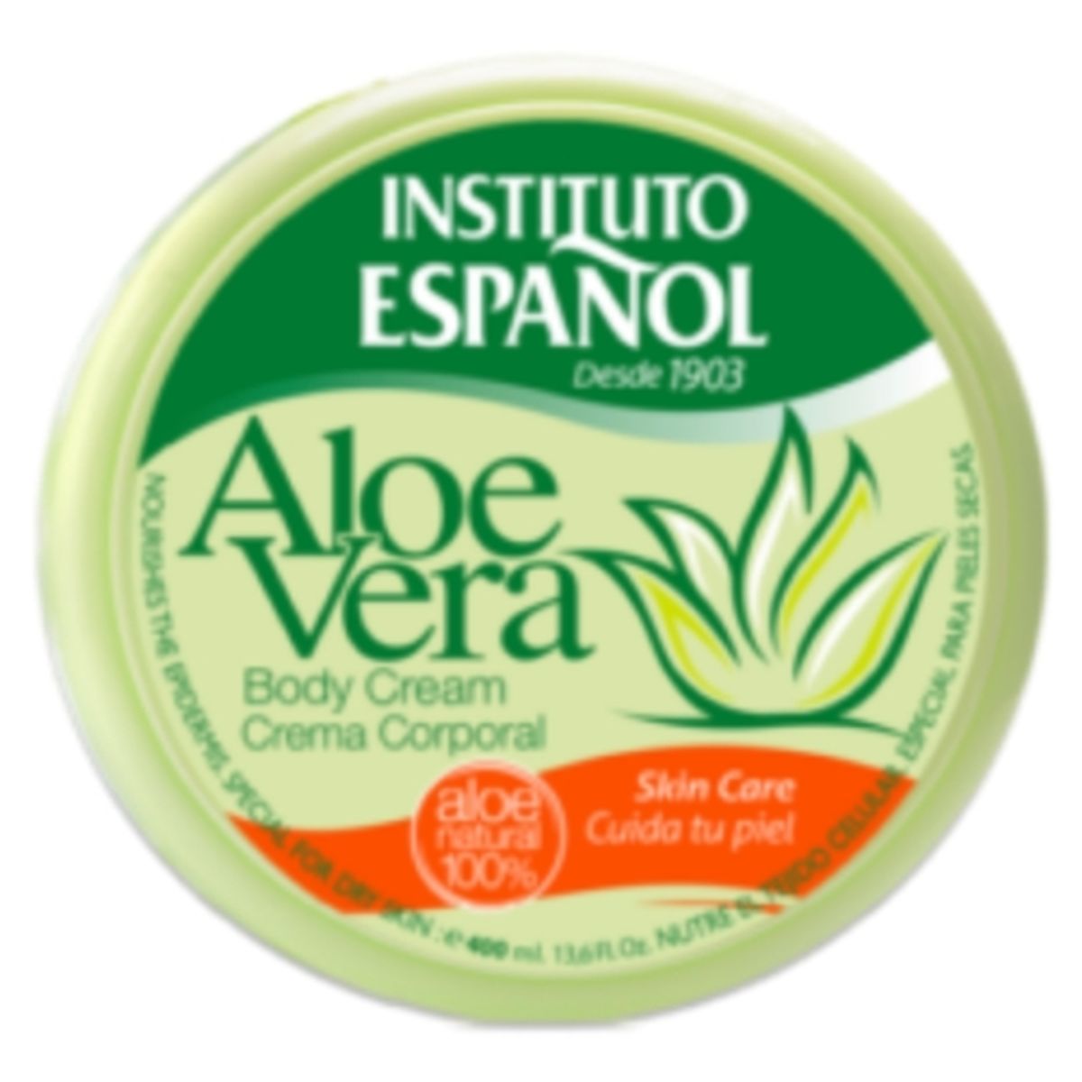 INSTITUTO ESPANOL - CREMA HIDRATANTE DE ALOE VERA  400 ML