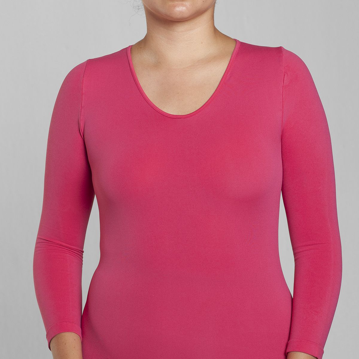 MONARCH - Polera Esencial Uniformes Salud Fucsia Monarch