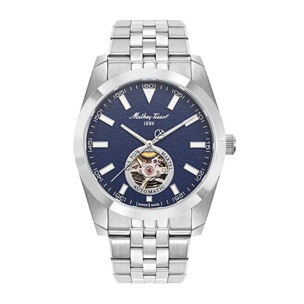 MATHEY TISSOT - Reloj Mathey-Tissot Hombre Mathy I Open Heart EF1450ATABU