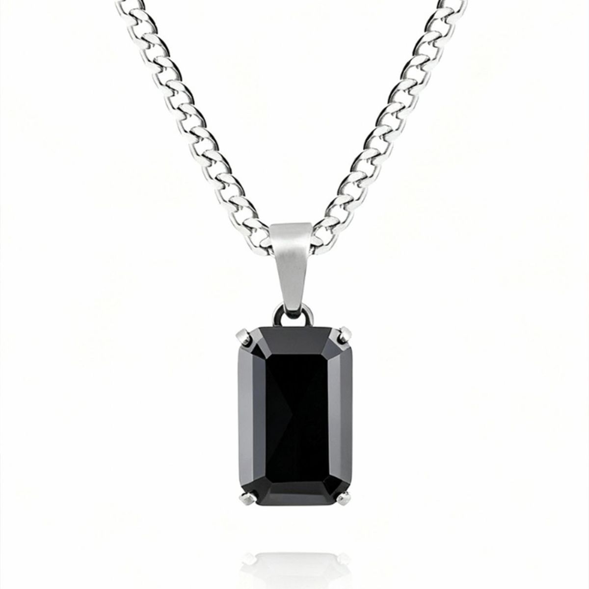 SAINT VENIK - Void Onyx Pendant Collar de Piedras Onys 50cm Saint Venik