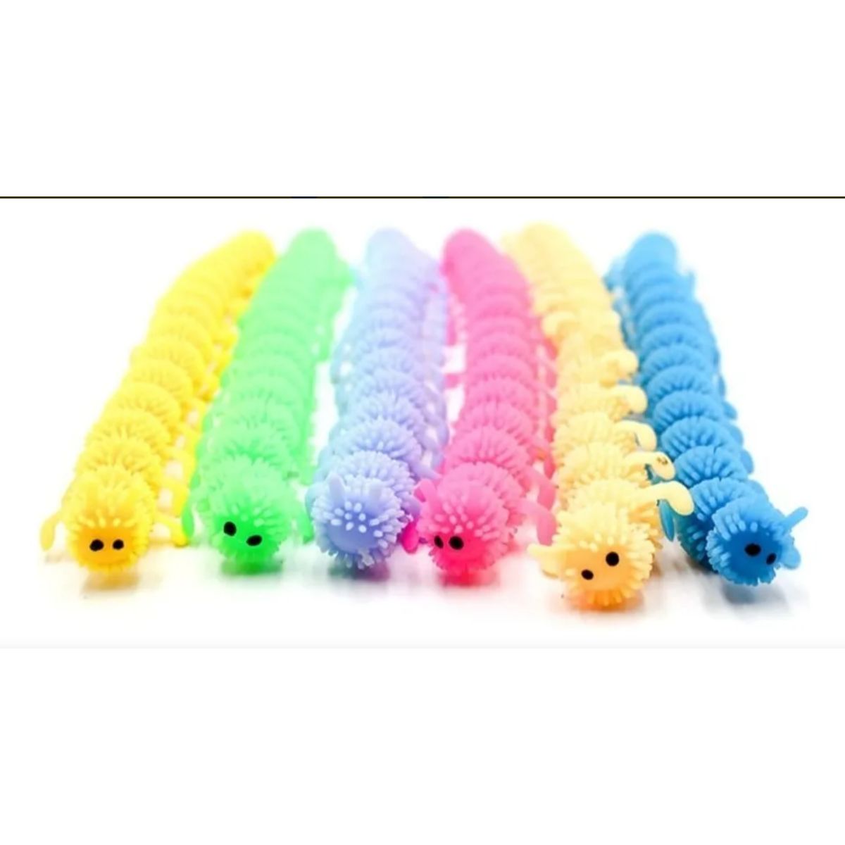 GENERICO - Cuncunas Sensoriales 6pcs