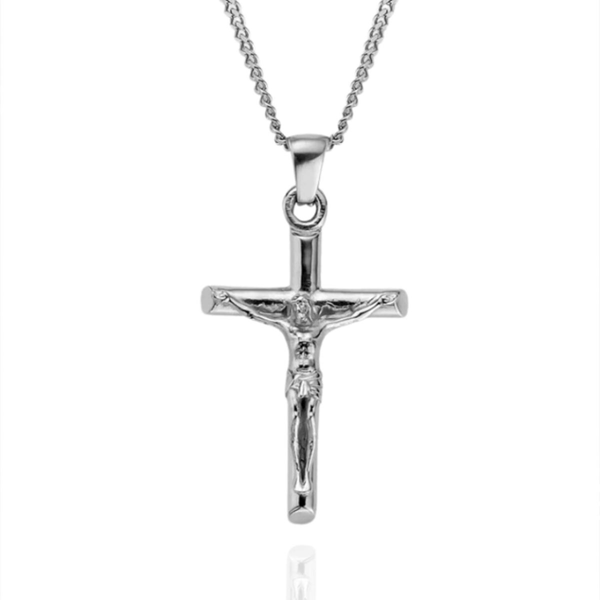 SAINT VENIK - Cross Minimal Pendant 50cm Discrecion y Estilo Saint Venik