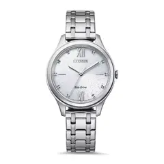 CITIZEN - RELOJ EM0500-73A ECO-DRIVE PLATEADO MUJER