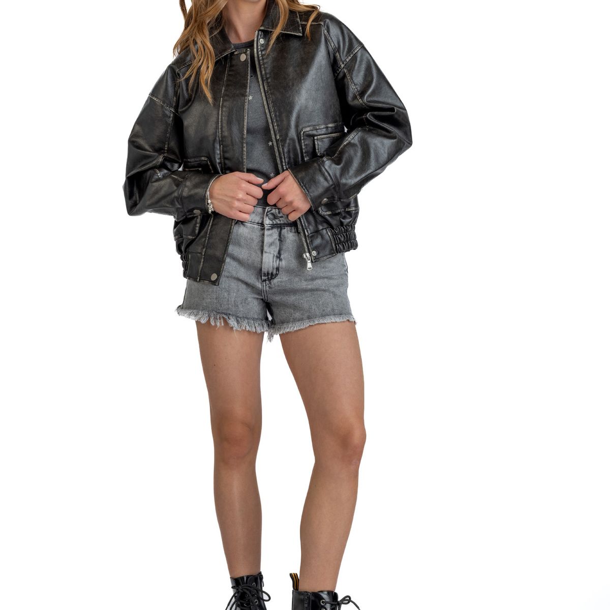 EFESIS - Chaqueta Bomber Manga Larga Mujer