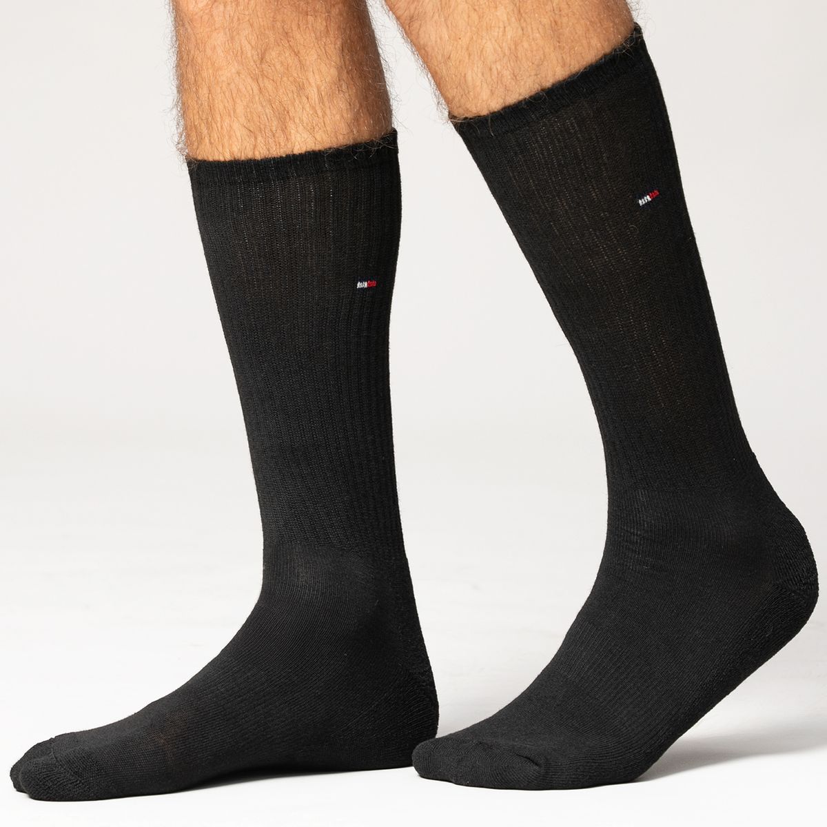TOMMY HILFIGER - Pack De 5 Pares De Calcetines Athletic Negro Tommy Hilfiger
