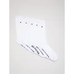 TOMMY HILFIGER - Pack De 5 Pares De Calcetines Athletic Blanco
