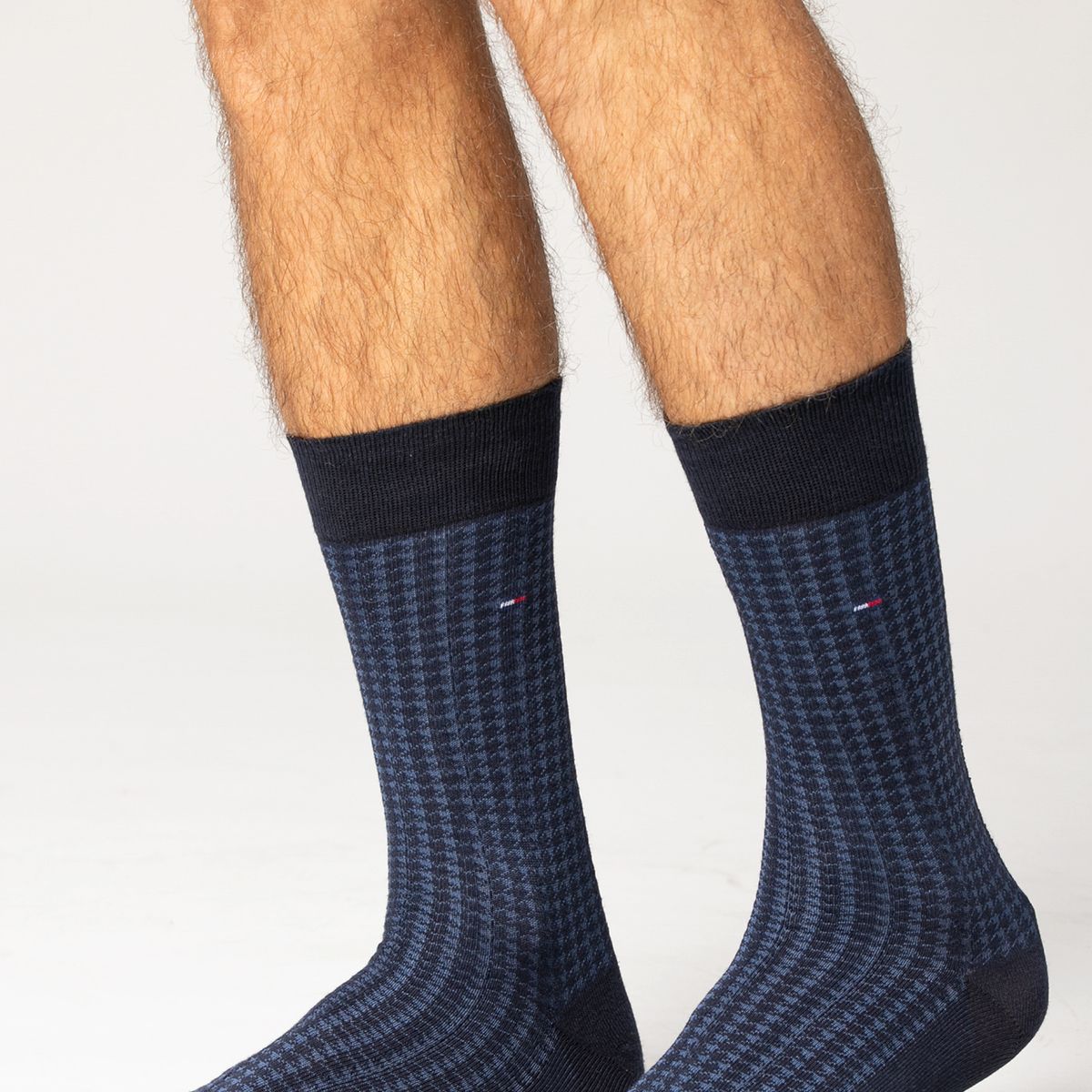 TOMMY HILFIGER - Pack De 4 Pares De Calcetines De Vestir Café Tommy Hilfiger