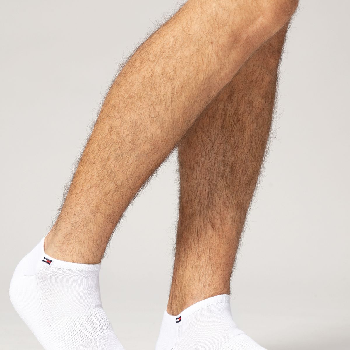 TOMMY HILFIGER - Pack De 6 Pares De Calcetines Invisibles Blanco Tommy Hilfiger