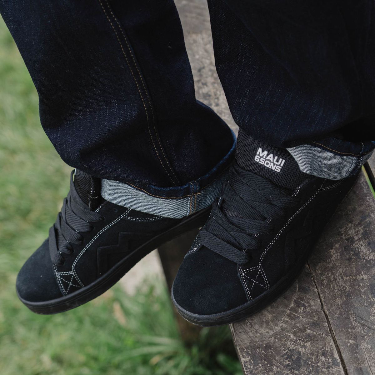 MAUI AND SONS - Zapatillas Static Negro Hombre Maui and sons