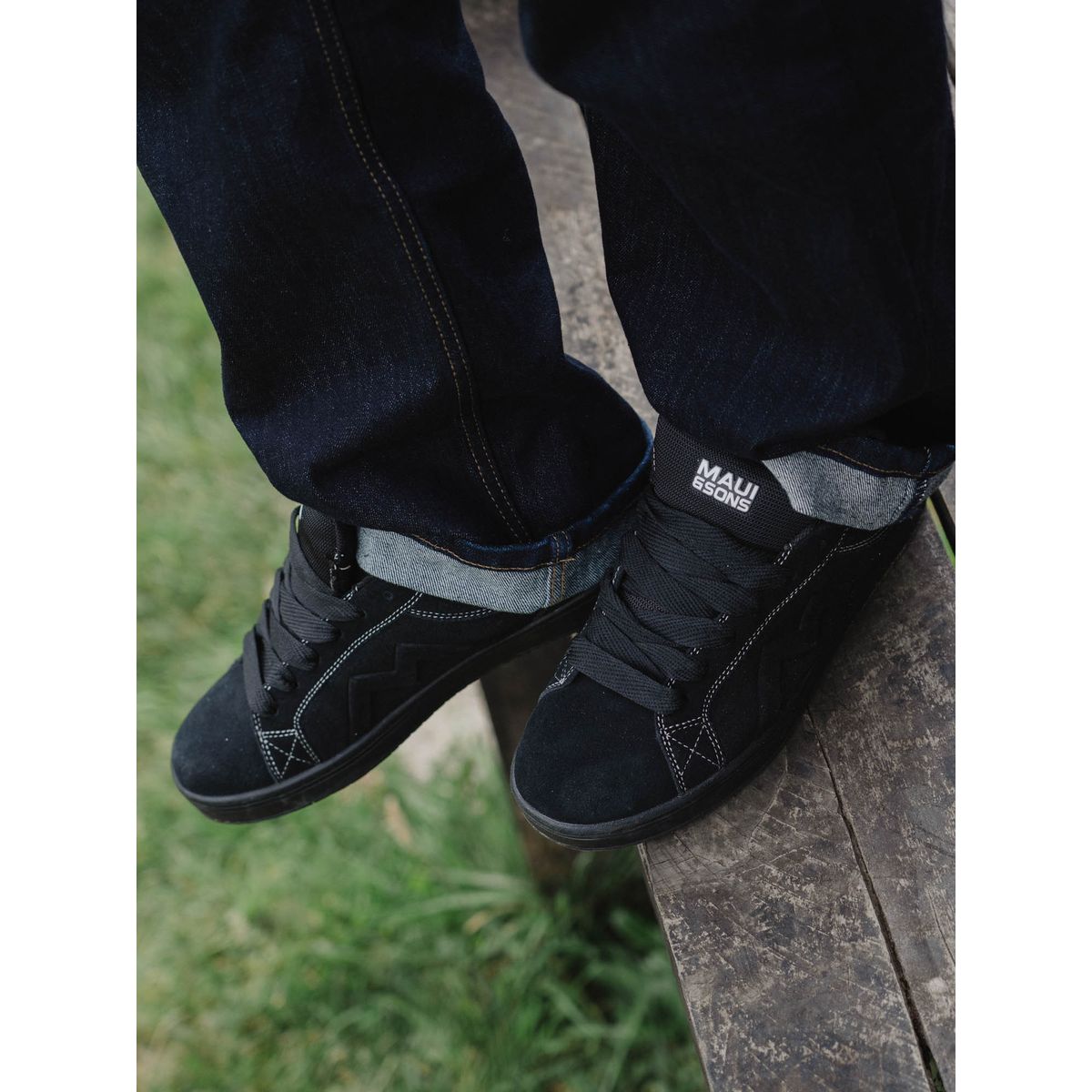 MAUI AND SONS - Zapatillas Static Negro Hombre Maui and sons