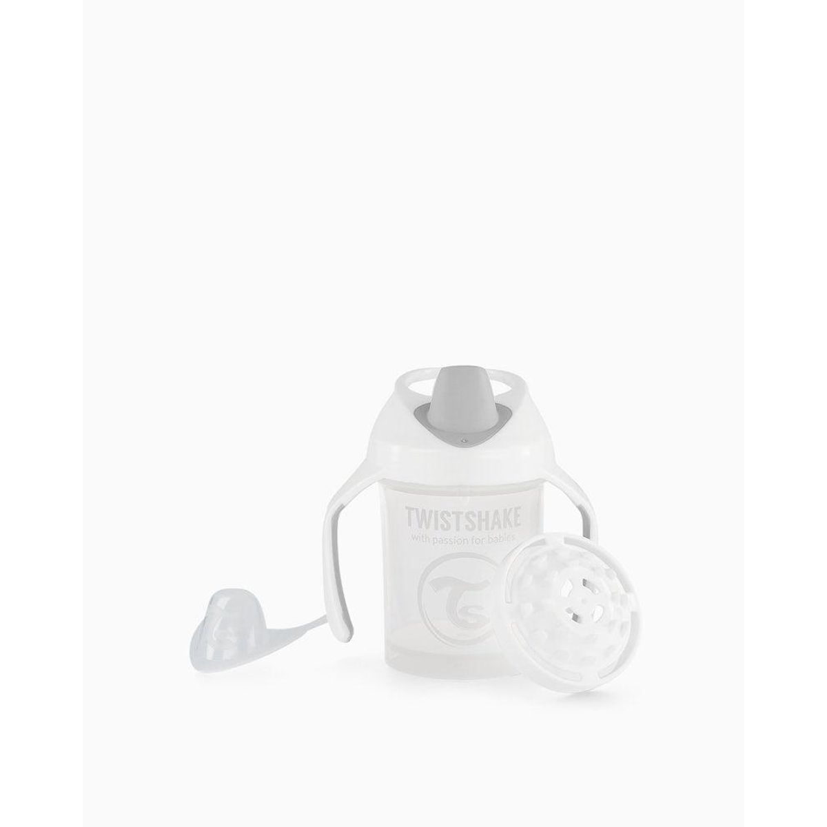 TWISTSHAKE - Vaso Anti Derrame Mini Cup 230 ml Twistshake Blanco