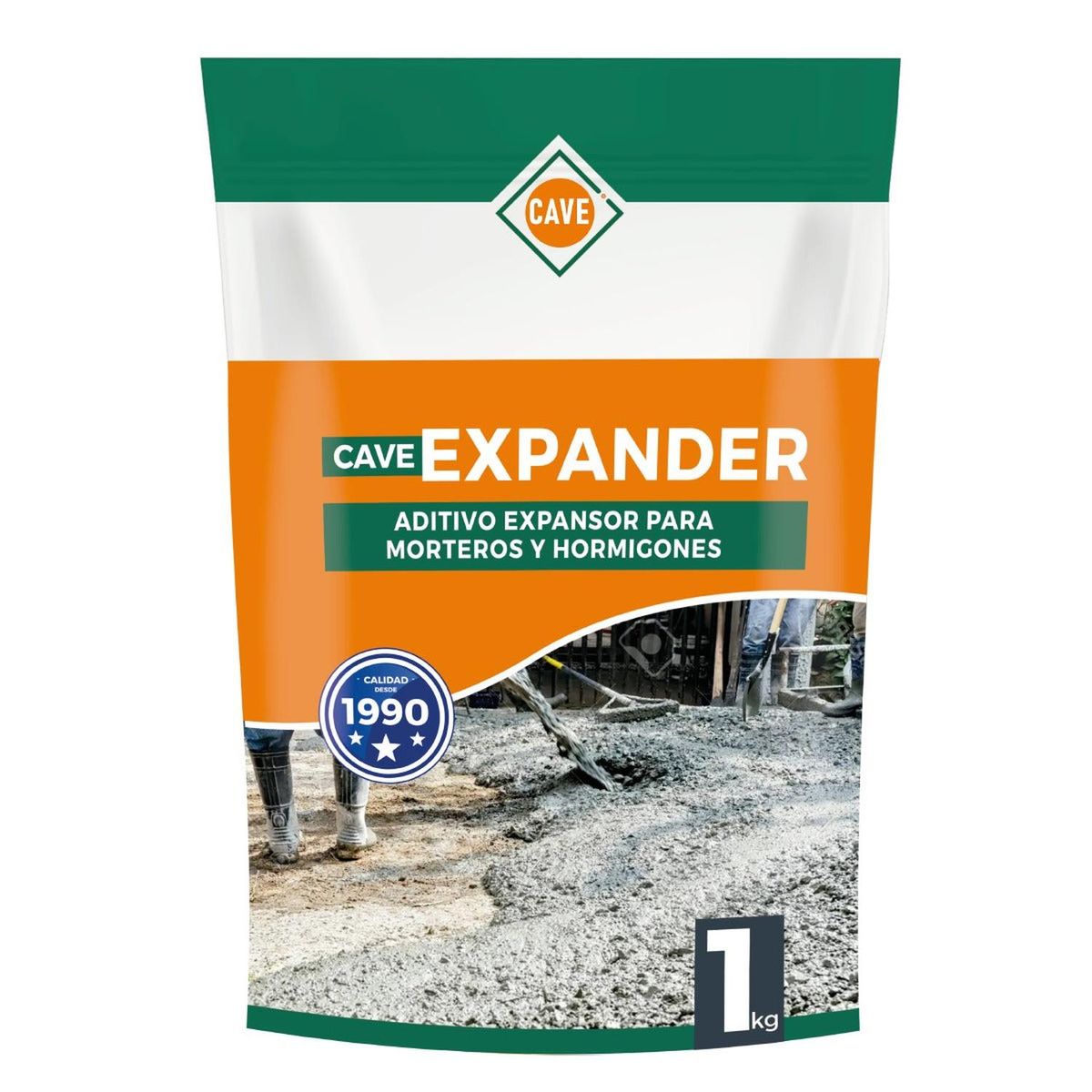 CAVE - Cave Expander - Aditivo Para Mezclas Cementicias, Bolsa 1 Kg