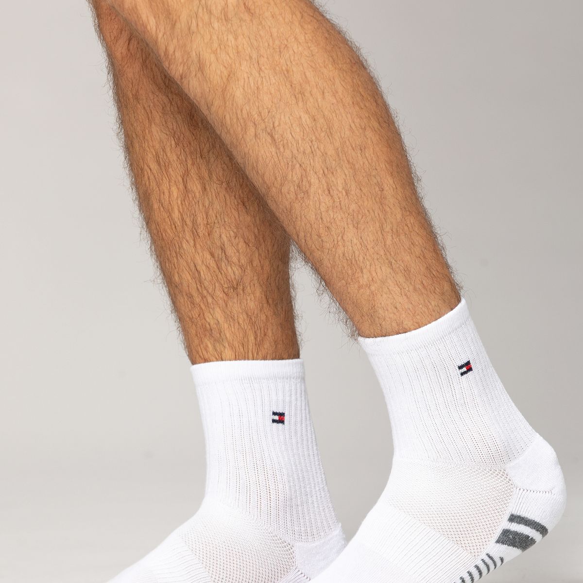 TOMMY HILFIGER - Pack De 6 Pares De Calcetines Tobilleros Blanco Tommy Hilfiger