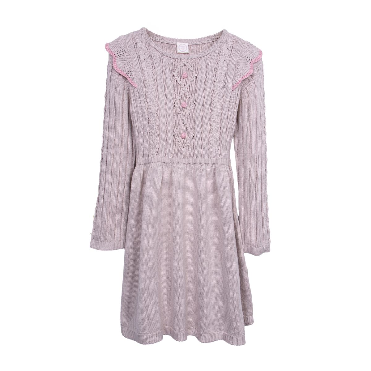 PILLIN - Vestido  Blanco Niña Pillin PVD920-26BEI