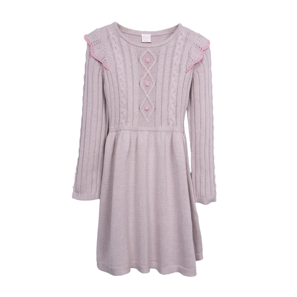 PILLIN - Vestido  Blanco Niña Pillin PVD920-26BEI