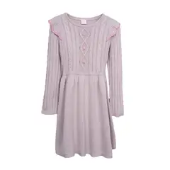 PILLIN - Vestido Blanco Niña PVD920-26BEI
