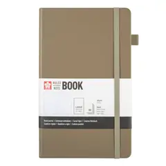 SAKURA - Libreta Hoja Crema Con Lineas 13x21cmGris Ceniza,