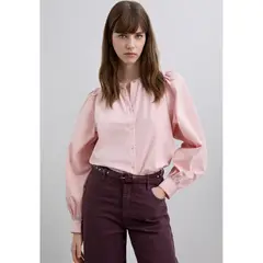 SCALPERS - Camisa Popelín Manga Abullonada